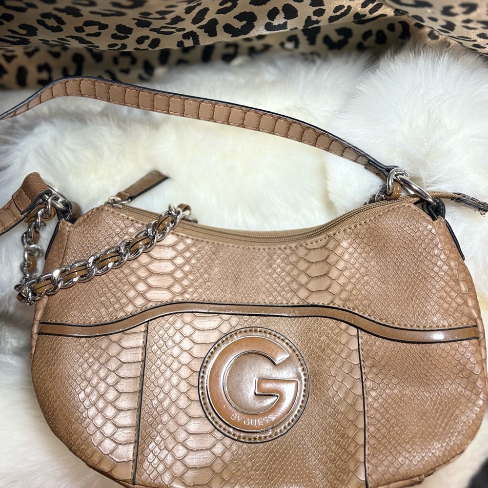 Guess Tan Shoulder Bag